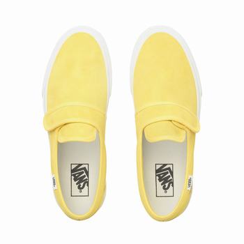 Damske Tenisky Vans Suede Slip-On 47 V Zlate VA10WIRKJ